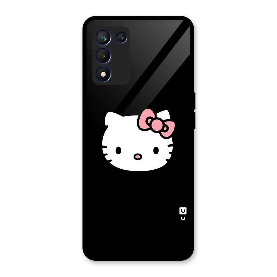 Kitty Cute Glass Back Case for Realme 9 5G Speed