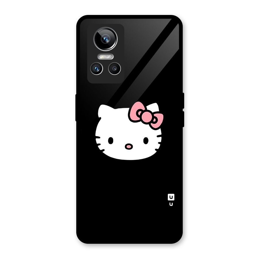 Kitty Cute Glass Back Case for Realme GT Neo 3