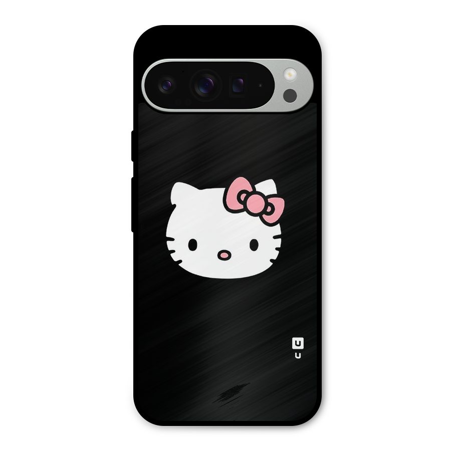 Kitty Cute Metal Back Case for Google Pixel 9 Pro XL