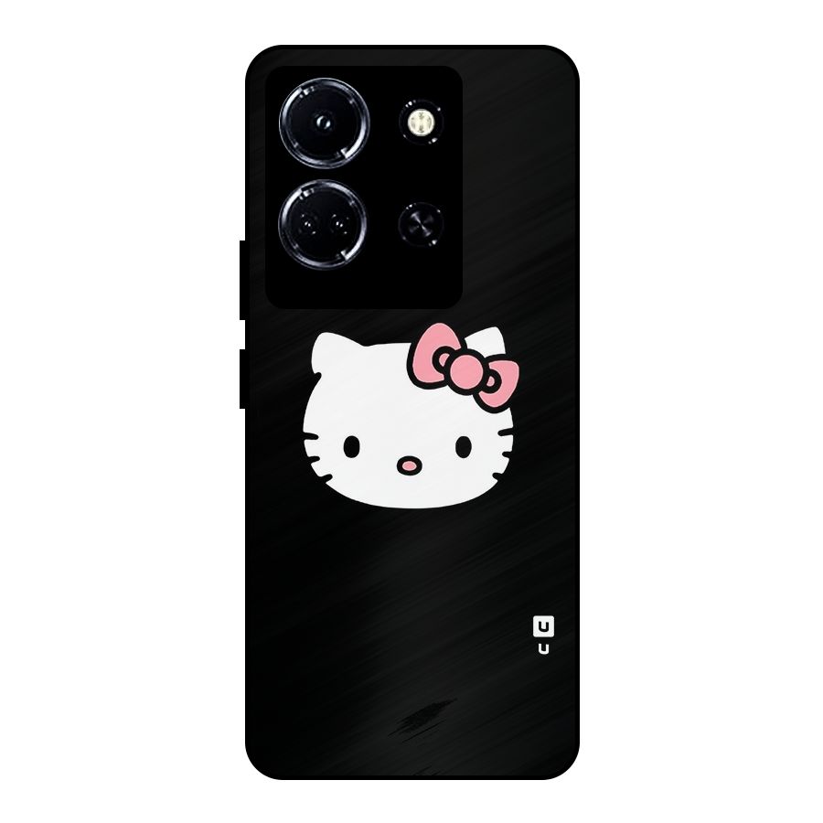 Kitty Cute Metal Back Case for Infinix Note 30 5G