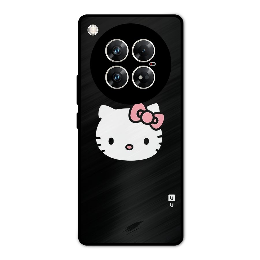 Kitty Cute Metal Back Case for Infinix Zero 40 5G
