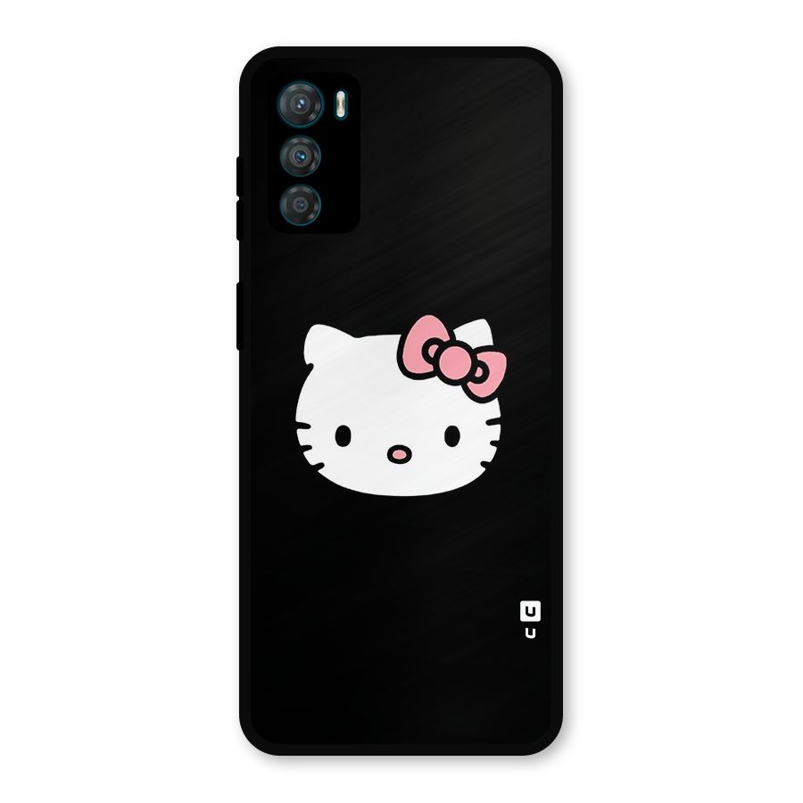 Kitty Cute Metal Back Case for Moto G42