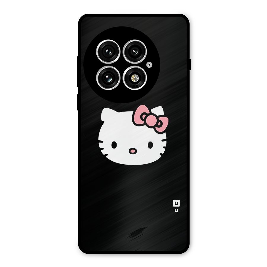 Kitty Cute Metal Back Case for OnePlus 13