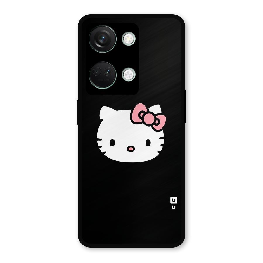 Kitty Cute Metal Back Case for OnePlus Nord 3