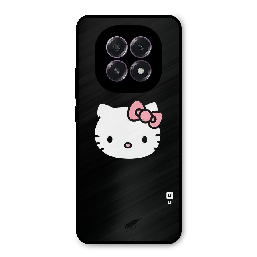Kitty Cute Metal Back Case for Oppo F29