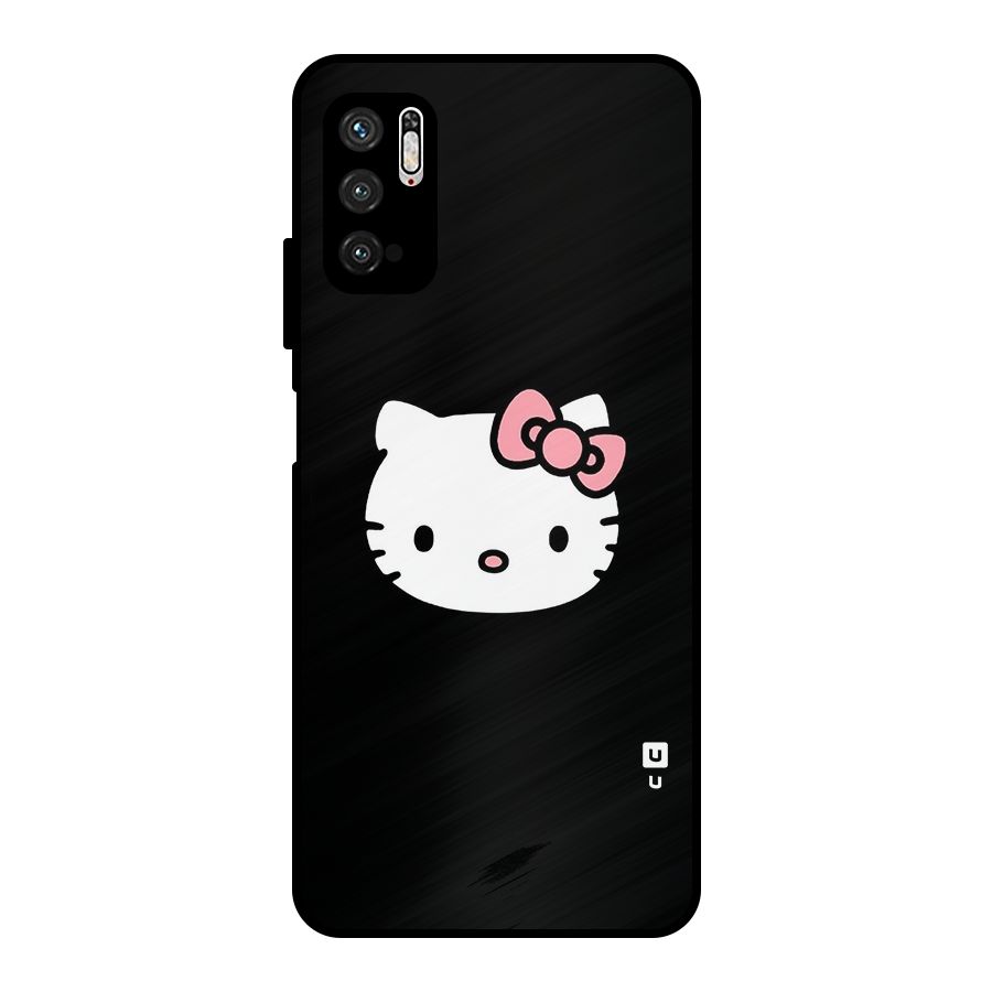 Kitty Cute Metal Back Case for Poco M3 Pro 5G