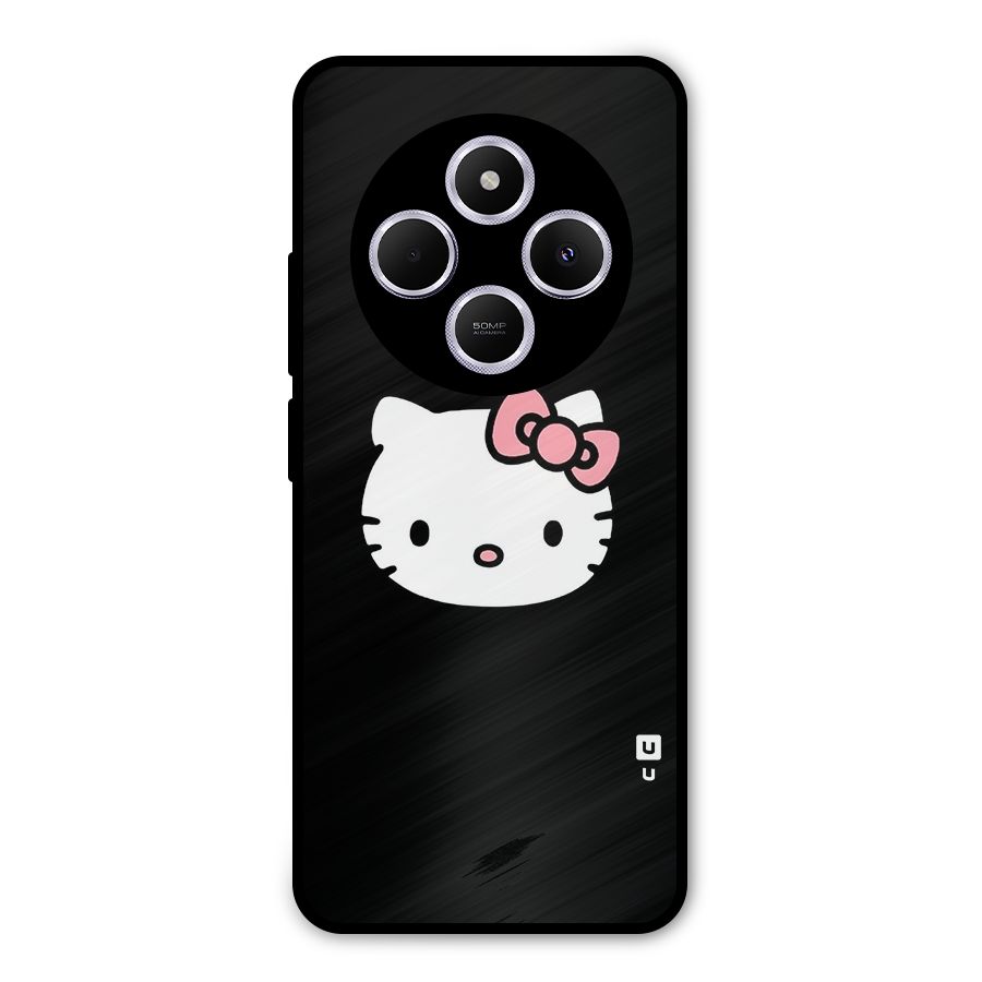 Kitty Cute Metal Back Case for Poco M7