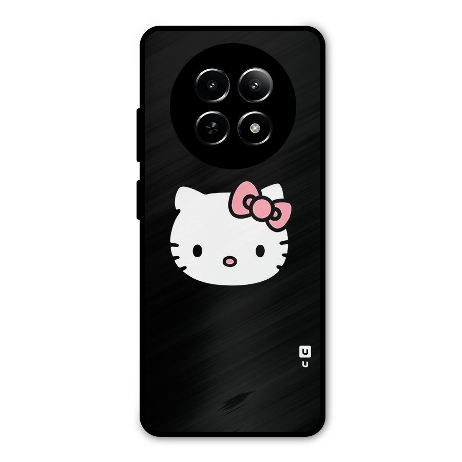 Kitty Cute Metal Back Case for Realme 12x 5G