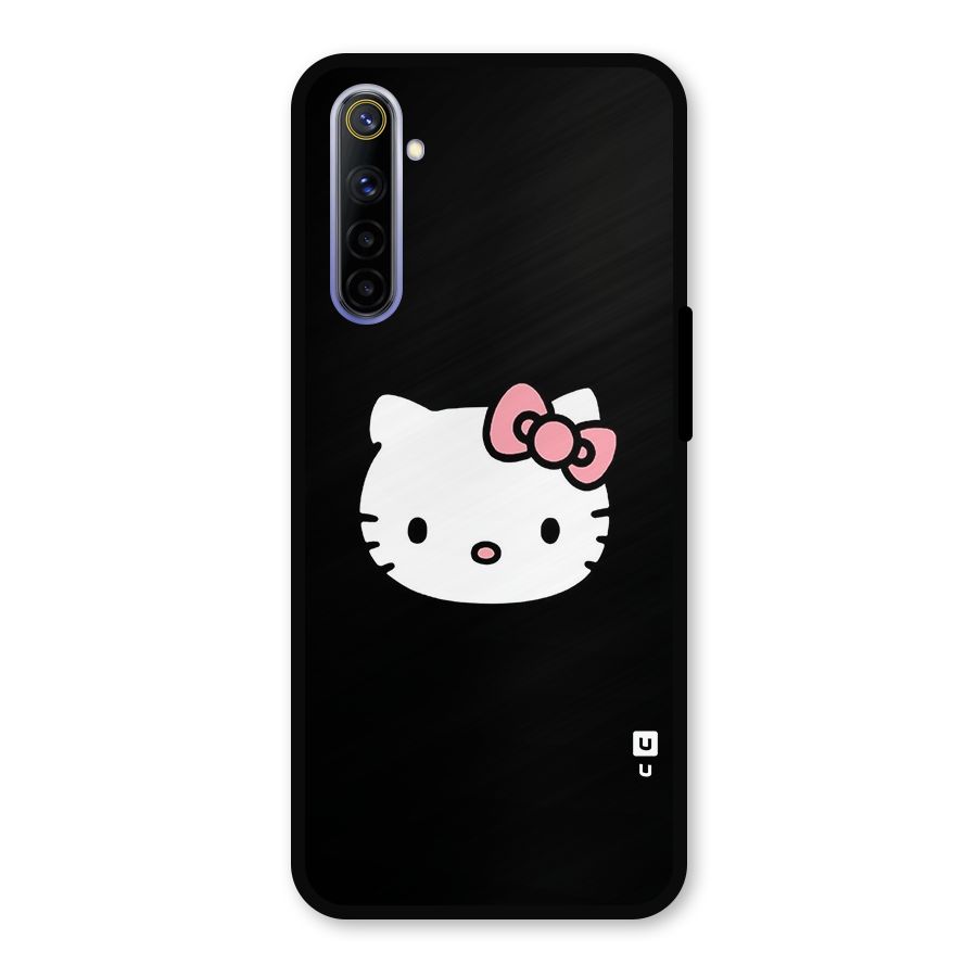 Kitty Cute Metal Back Case for Realme 6i
