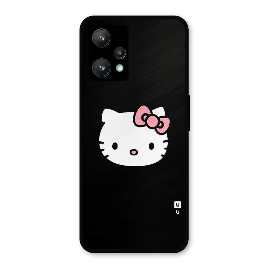 Kitty Cute Metal Back Case for Realme 9