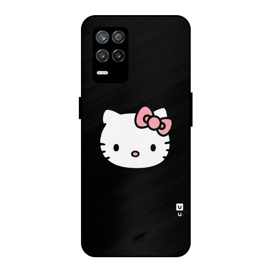 Kitty Cute Metal Back Case for Realme 9 5G