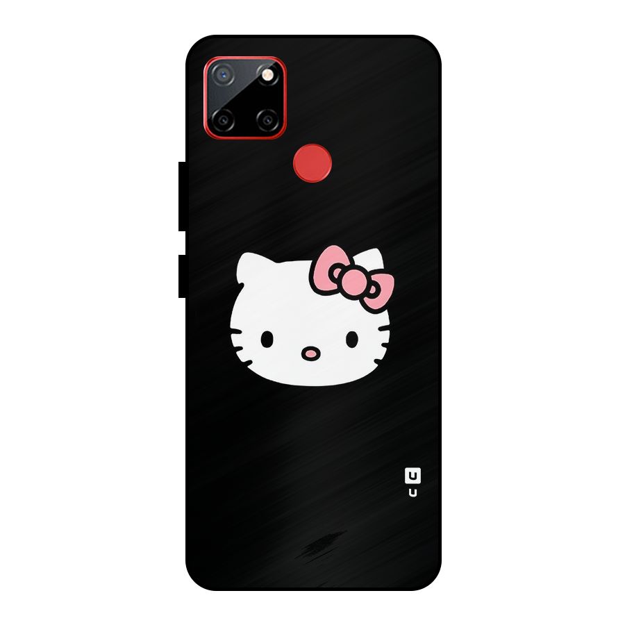 Kitty Cute Metal Back Case for Realme C12