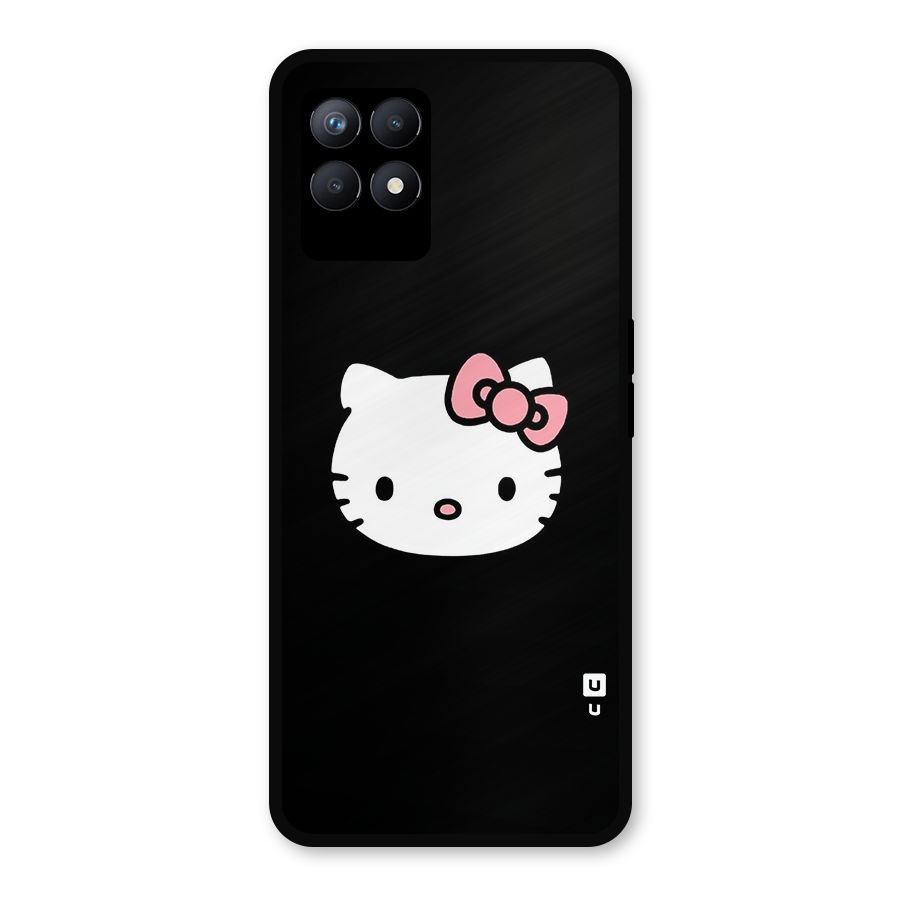 Kitty Cute Metal Back Case for Realme Narzo 50