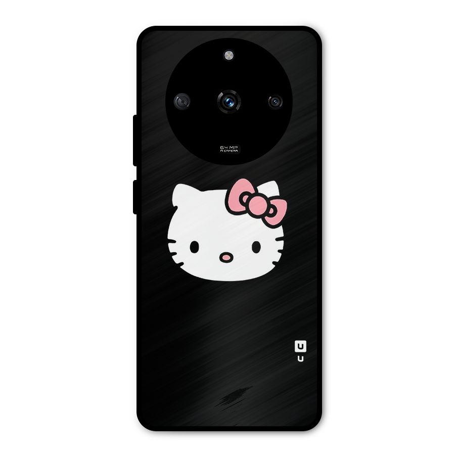 Kitty Cute Metal Back Case for Realme Narzo 60 5G