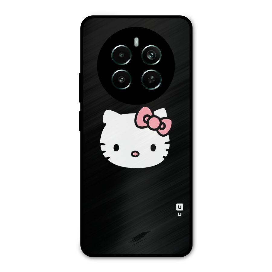 Kitty Cute Metal Back Case for Realme Narzo 70 Pro