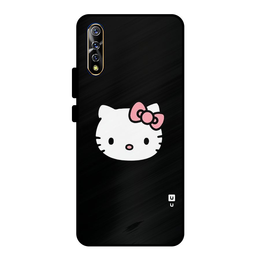 Kitty Cute Metal Back Case for Vivo S1
