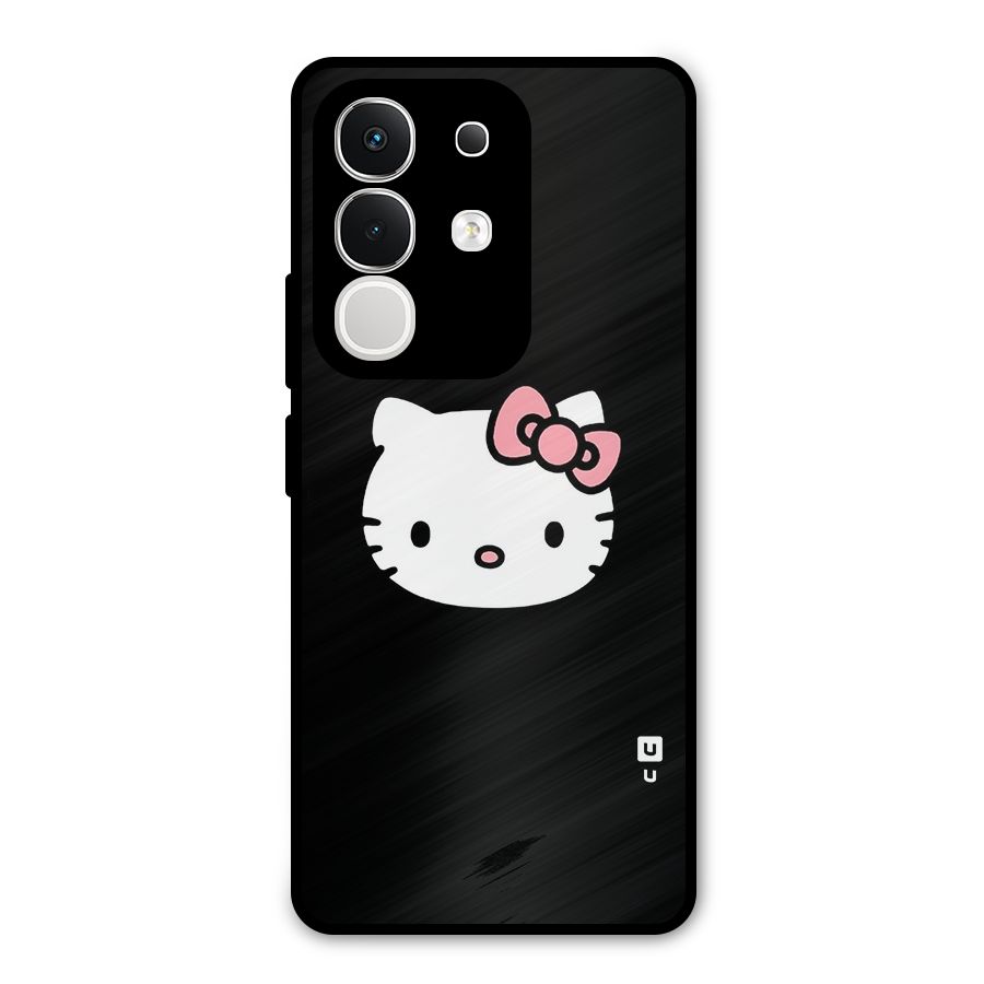 Kitty Cute Metal Back Case for Vivo T4x