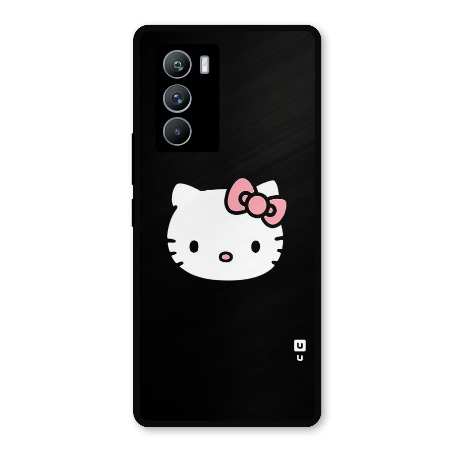Kitty Cute Metal Back Case for iQOO 9 SE