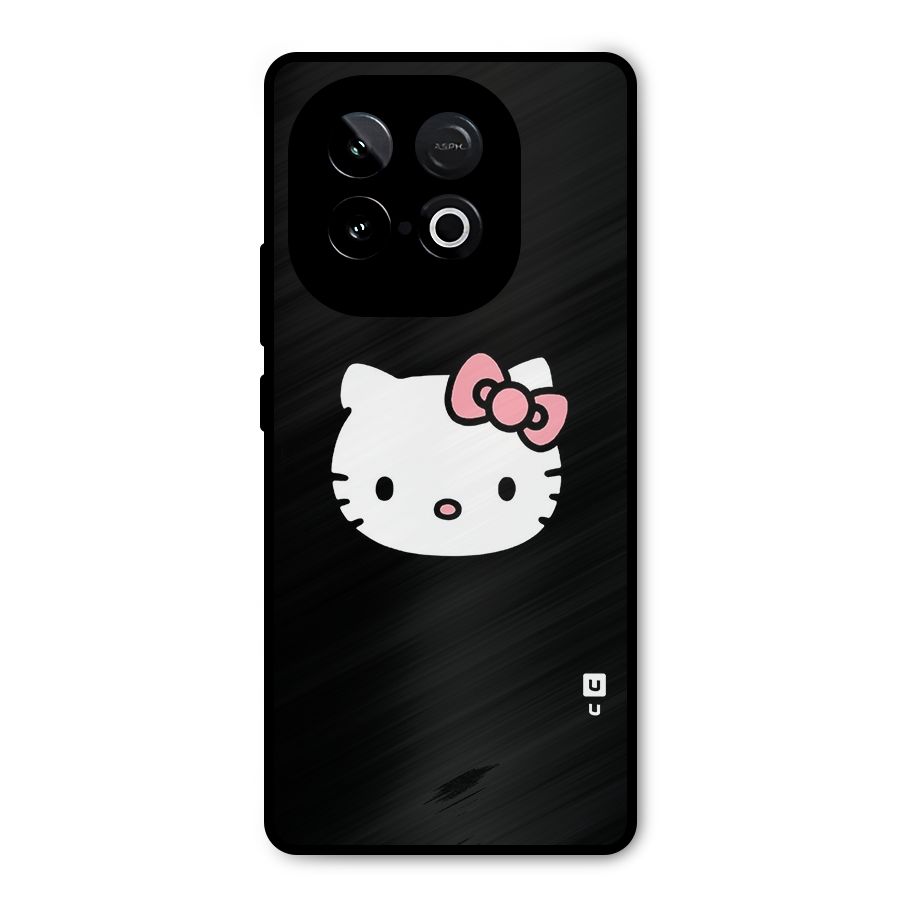 Kitty Cute Metal Back Case for iQOO Neo 10