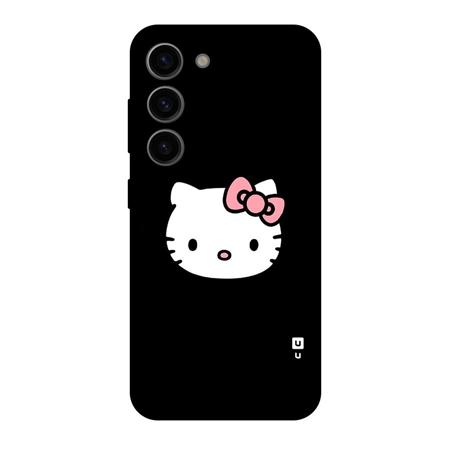 Kitty Cute Original Polycarbonate Back Case for Galaxy S23