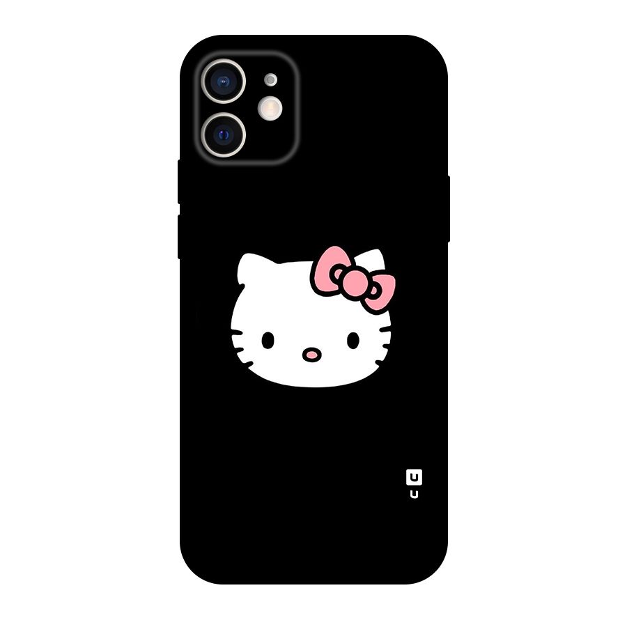 Kitty Cute Original Polycarbonate Back Case for iPhone 12