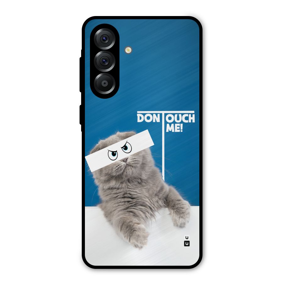 Kitty Dont Touch Metal Back Case for Galaxy A56