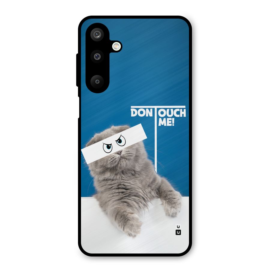 Kitty Dont Touch Metal Back Case for Galaxy M16