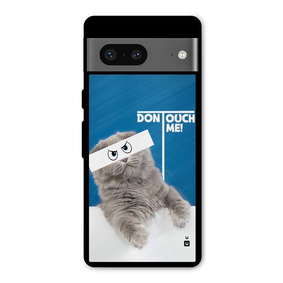 Kitty Dont Touch Metal Back Case for Google Pixel 7