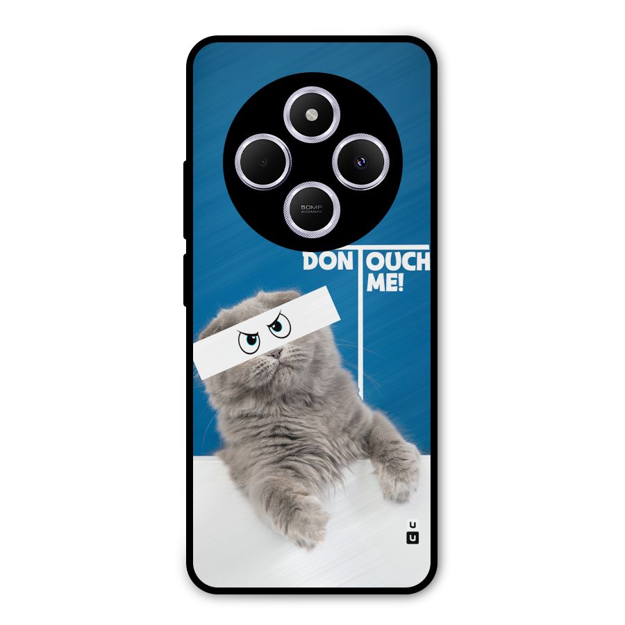 Kitty Dont Touch Metal Back Case for Poco M7