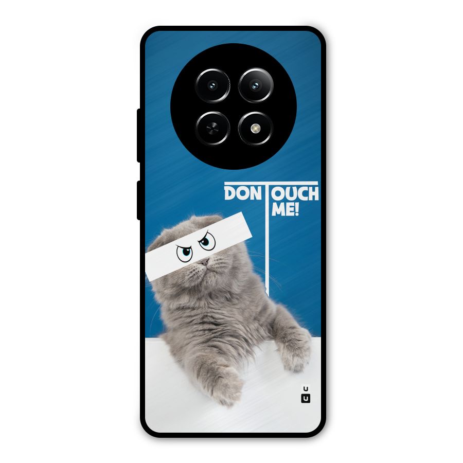 Kitty Dont Touch Metal Back Case for Realme 12 5G
