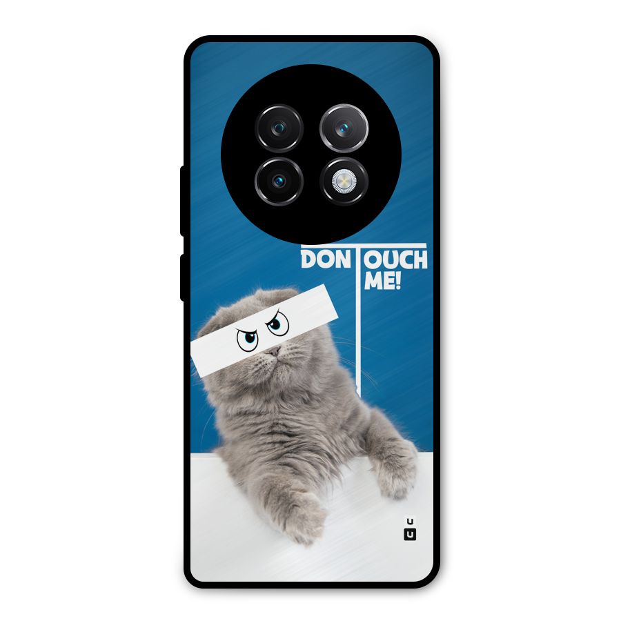 Kitty Dont Touch Metal Back Case for Realme 13 Plus