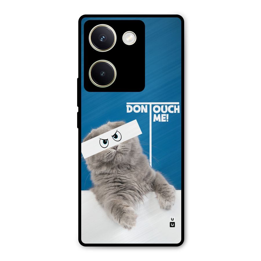 Kitty Dont Touch Metal Back Case for Vivo Y200 Pro
