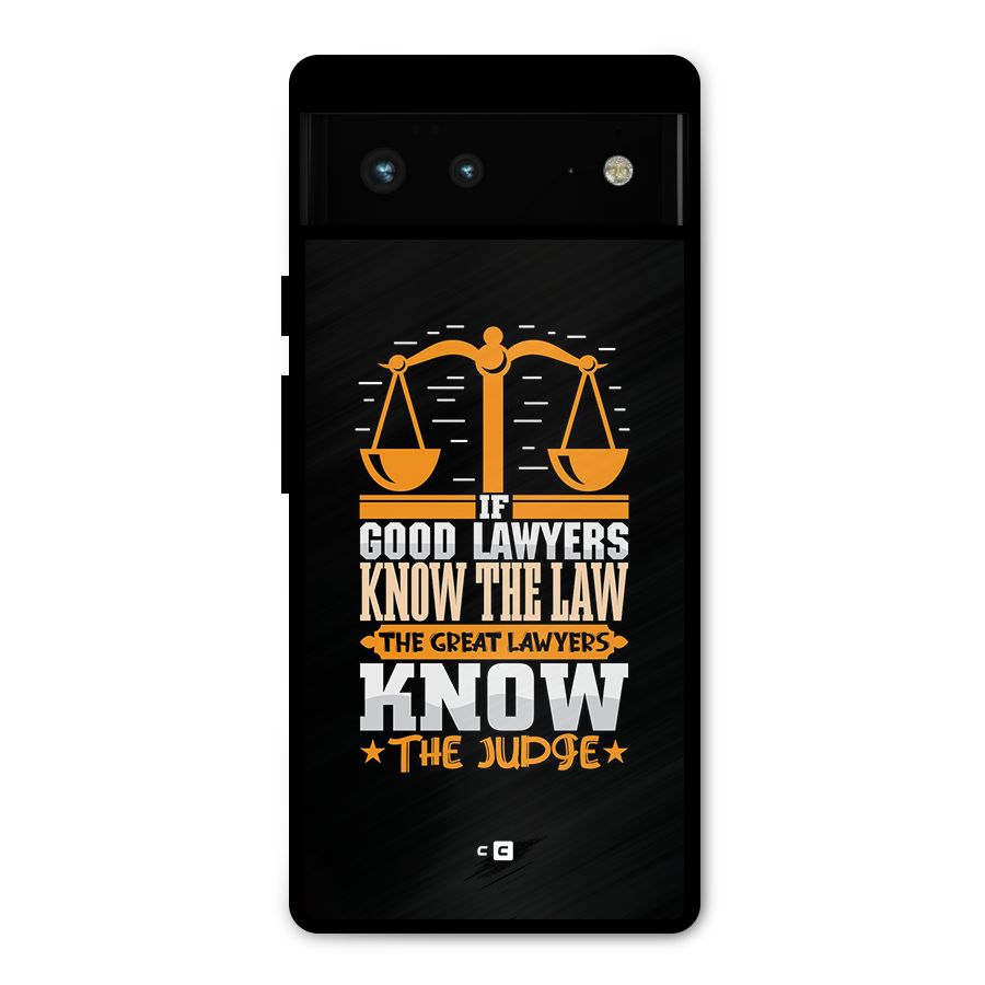 Know The Judge Metal Back Case for Google Pixel 6
