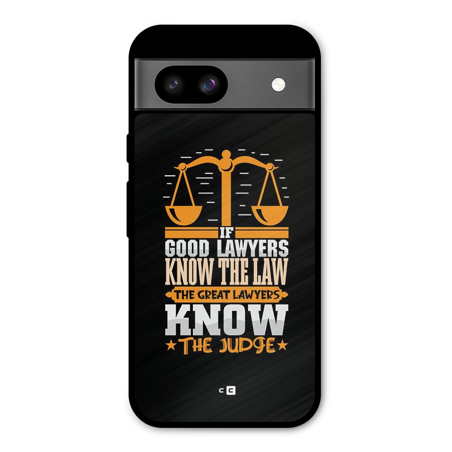Know The Judge Metal Back Case for Google Pixel 8a