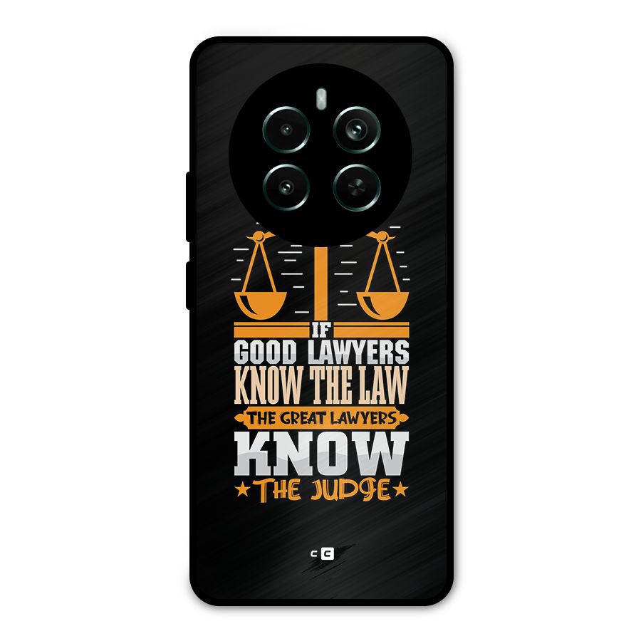 Know The Judge Metal Back Case for Realme Narzo 70 Pro