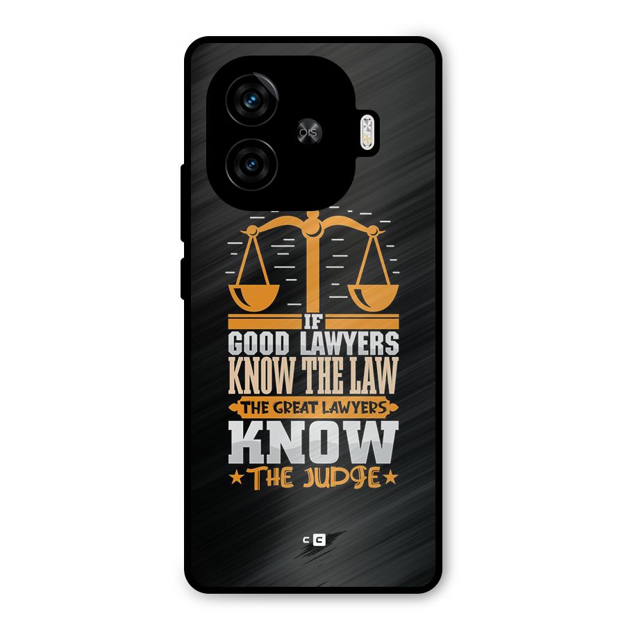 Know The Judge Metal Back Case for iQOO Neo 10R