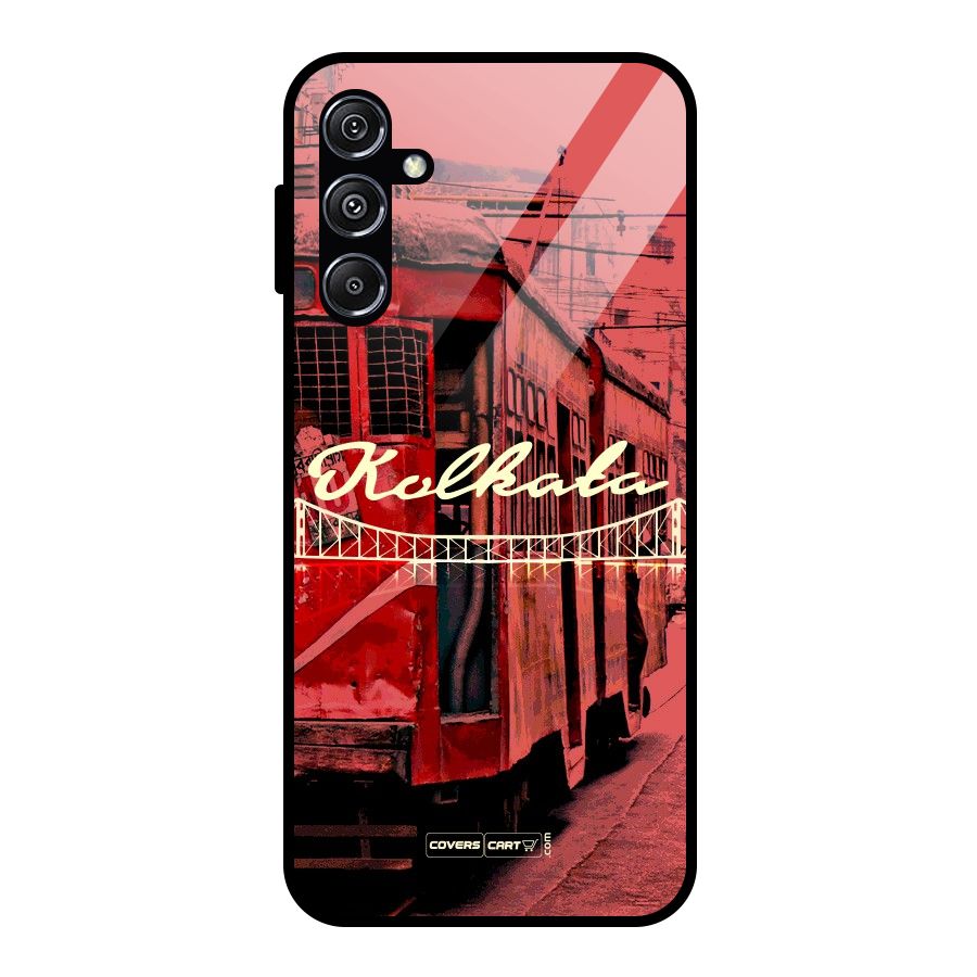 Kolkata Citystyle Glass Back Case for Galaxy M34 5G