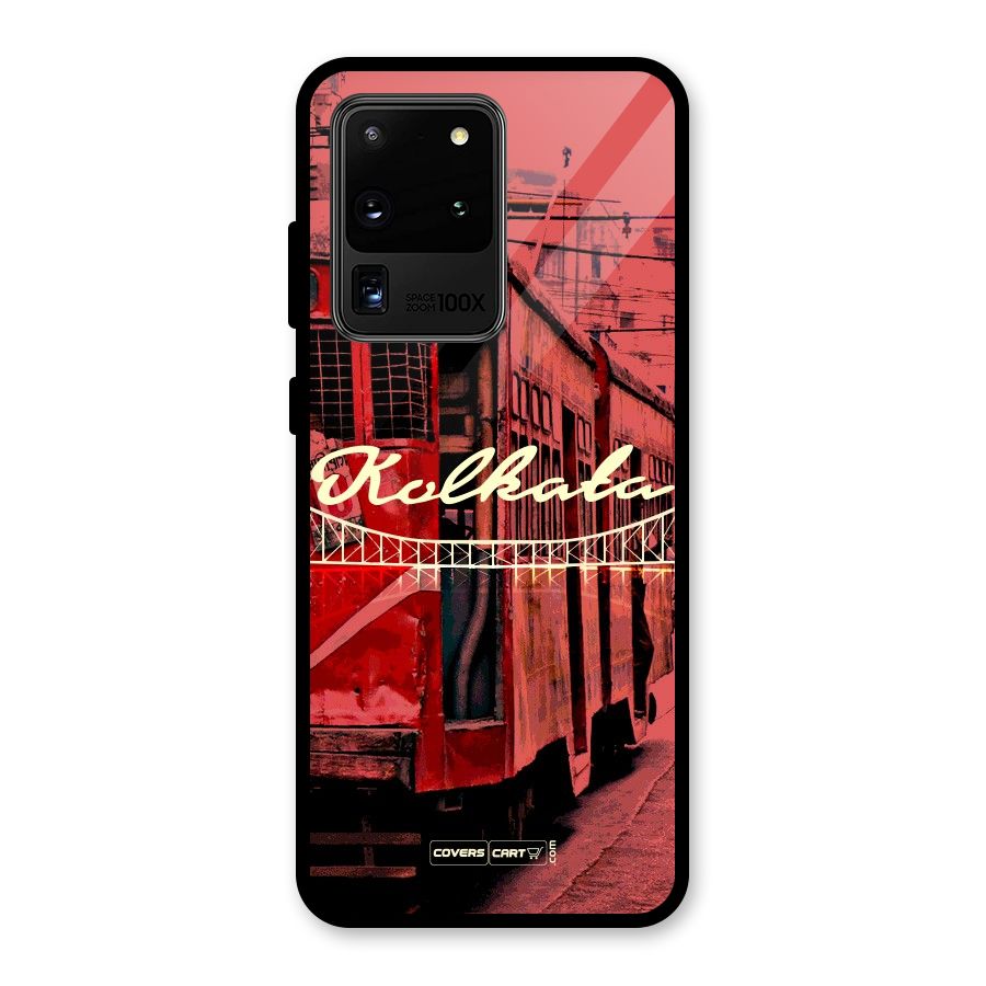 Kolkata Citystyle Glass Back Case for Galaxy S20 Ultra