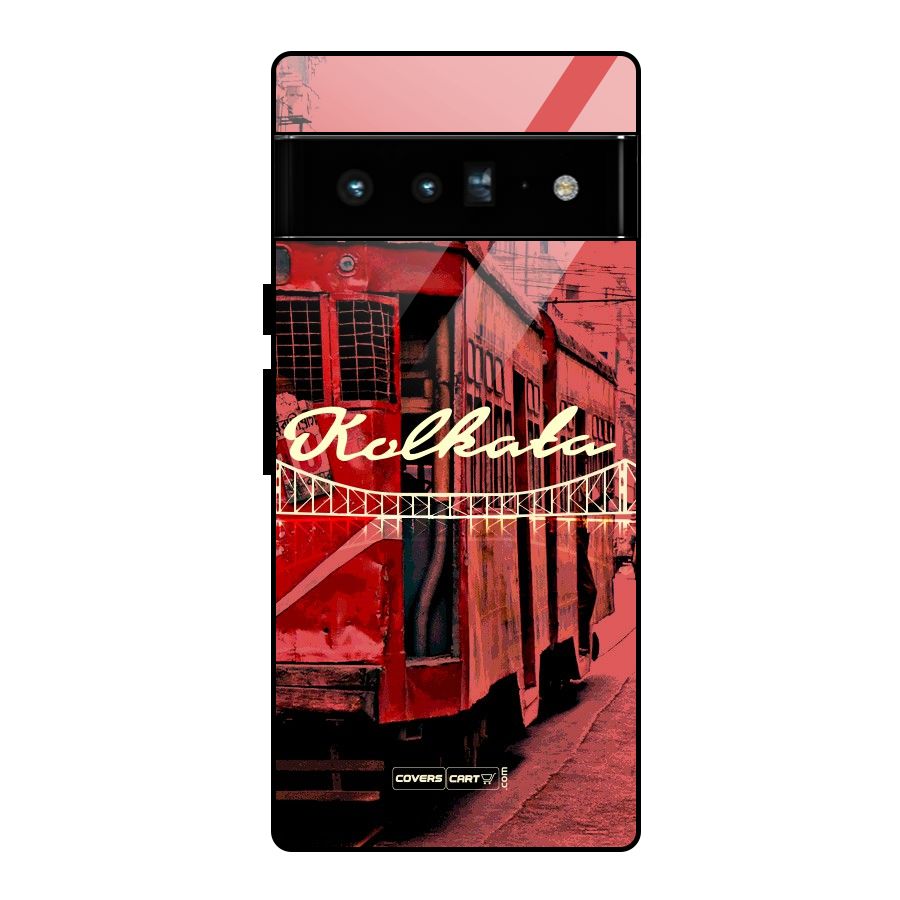 Kolkata Citystyle Glass Back Case for Google Pixel 6 Pro