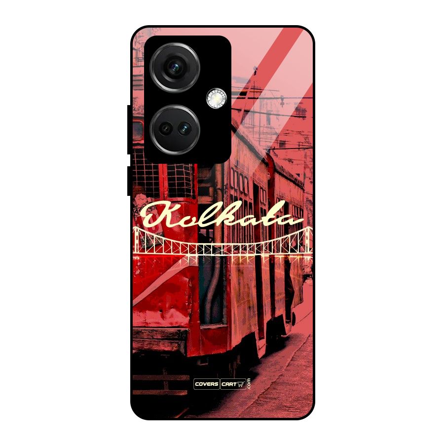 Kolkata Citystyle Glass Back Case for OnePlus Nord CE 3 5G