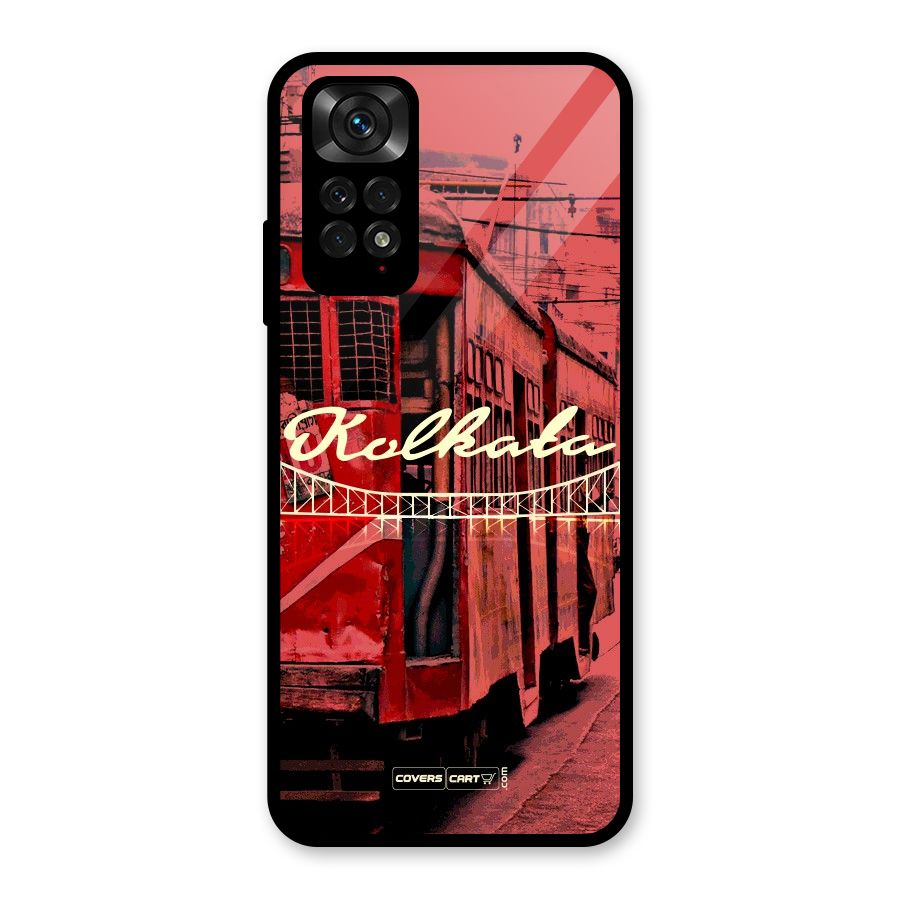 Kolkata Citystyle Glass Back Case for Redmi Note 11S