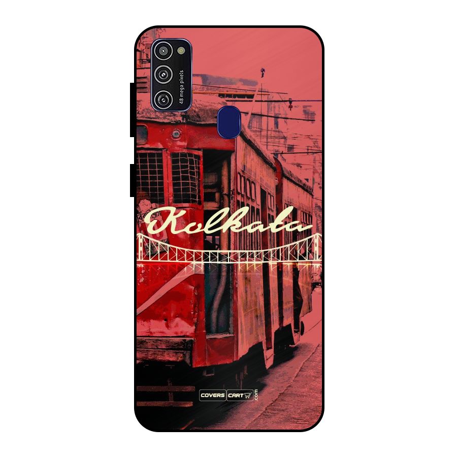 Kolkata Citystyle Metal Back Case for Galaxy M21