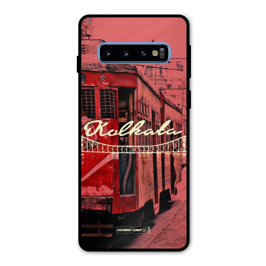 Kolkata Citystyle Metal Back Case for Galaxy S10