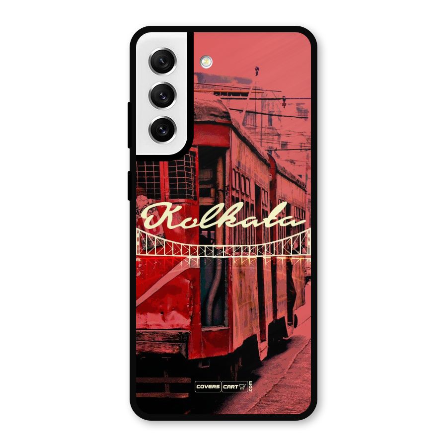 Kolkata Citystyle Metal Back Case for Galaxy S21 FE 5G