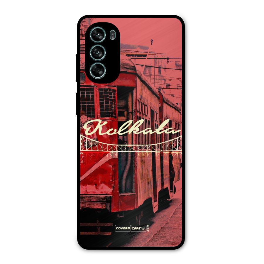 Kolkata Citystyle Metal Back Case for Moto G62