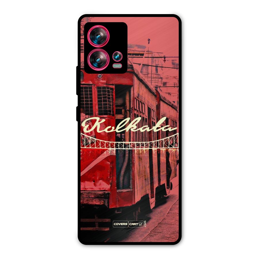 Kolkata Citystyle Metal Back Case for Motorola Edge 30 Fusion