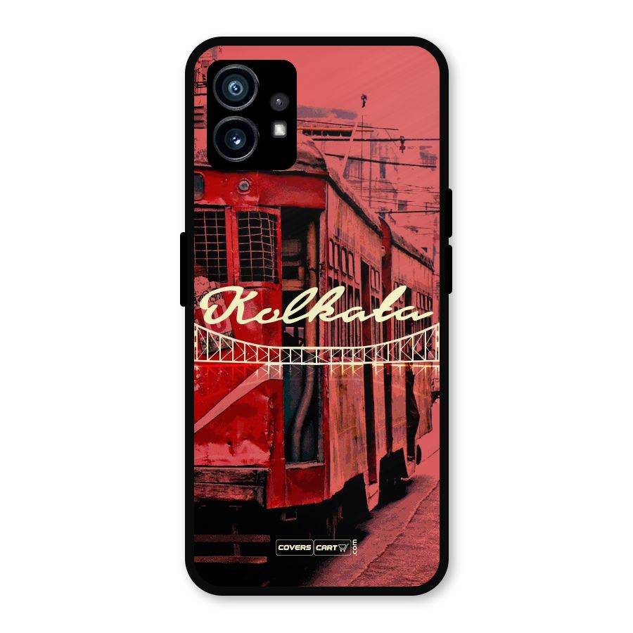 Kolkata Citystyle Metal Back Case for Nothing Phone 1