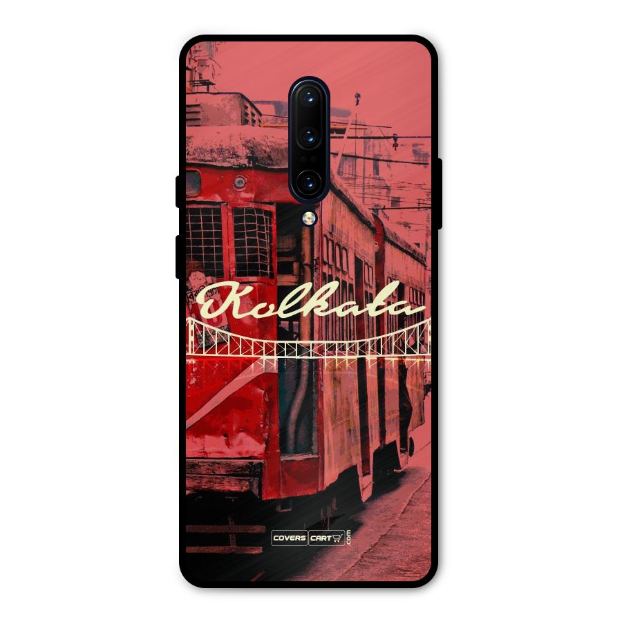 Kolkata Citystyle Metal Back Case for OnePlus 7 Pro