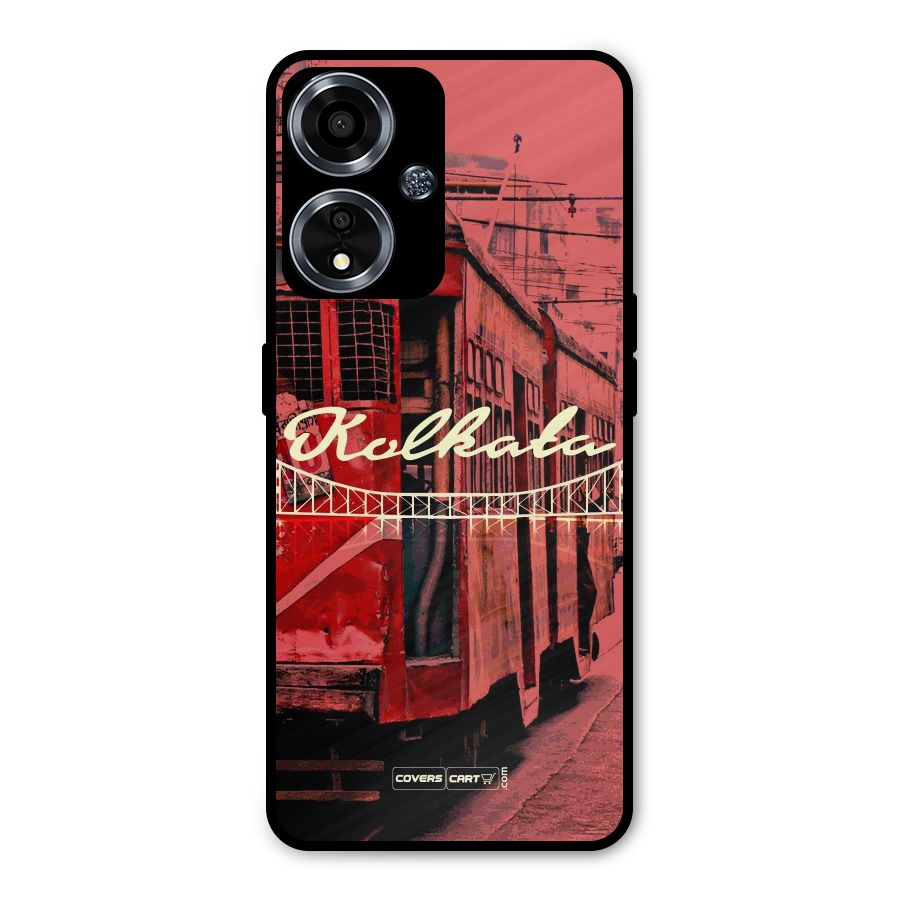 Kolkata Citystyle Metal Back Case for Oppo A59