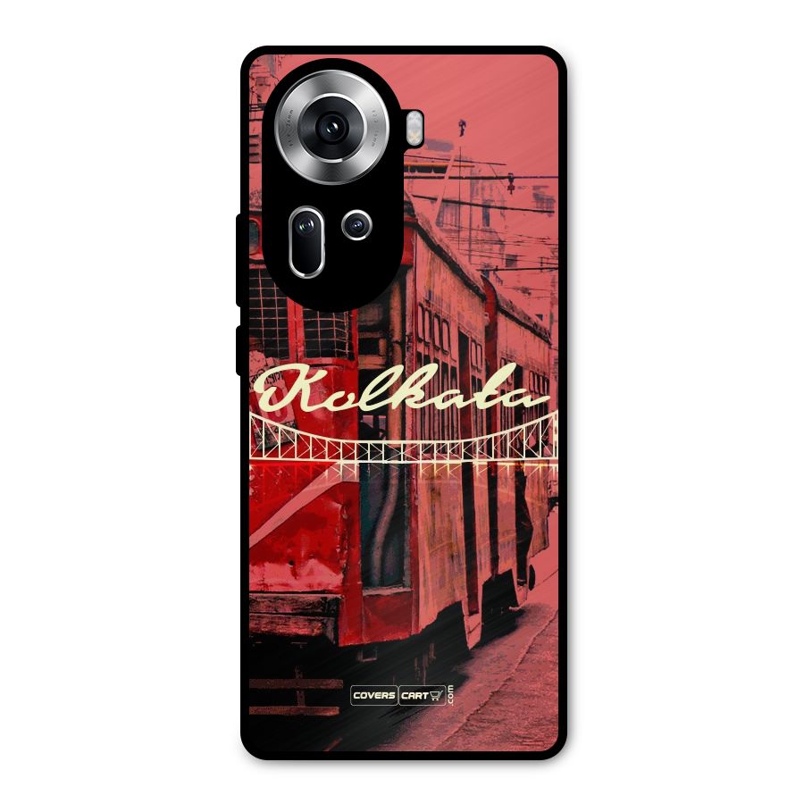 Kolkata Citystyle Metal Back Case for Oppo Reno11 5G